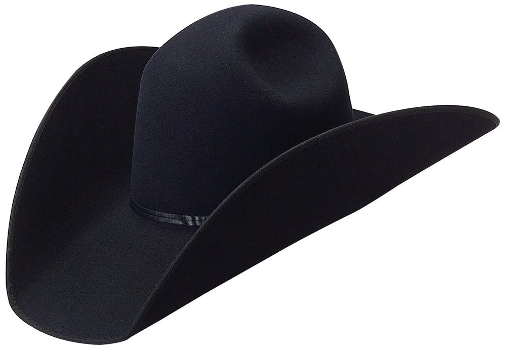Ariat 20X 2 Cord Black Band Hat Men's Size: 6.75