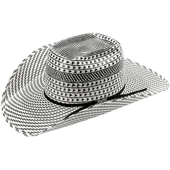 Pungo Ridge - American Hat Co 15★ 6110 Swirl Vented Straw Hat - Black ...