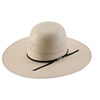 American Hat Co 20★ 7210 Solid Weave Fancy Vent Straw Hat - Ivory
