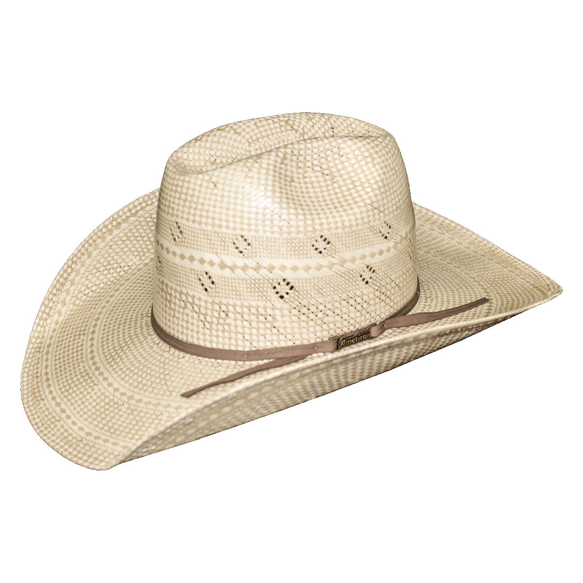 Pungo Ridge - American Hat Tuf Cooper 20★ TC8860 Fancy Vent Straw Hat ...