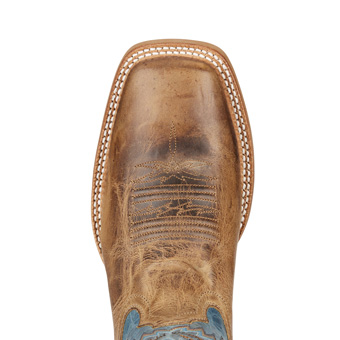 Ariat Men's Arena Rebound Western Boot - Dusted Wheat #5