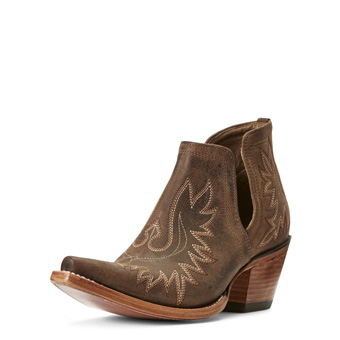 Ariat Women's Dixon Weathered Brown Shorty Boot