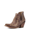 Ariat Women's Dixon Naturally Distressed Brown Shorty Boot