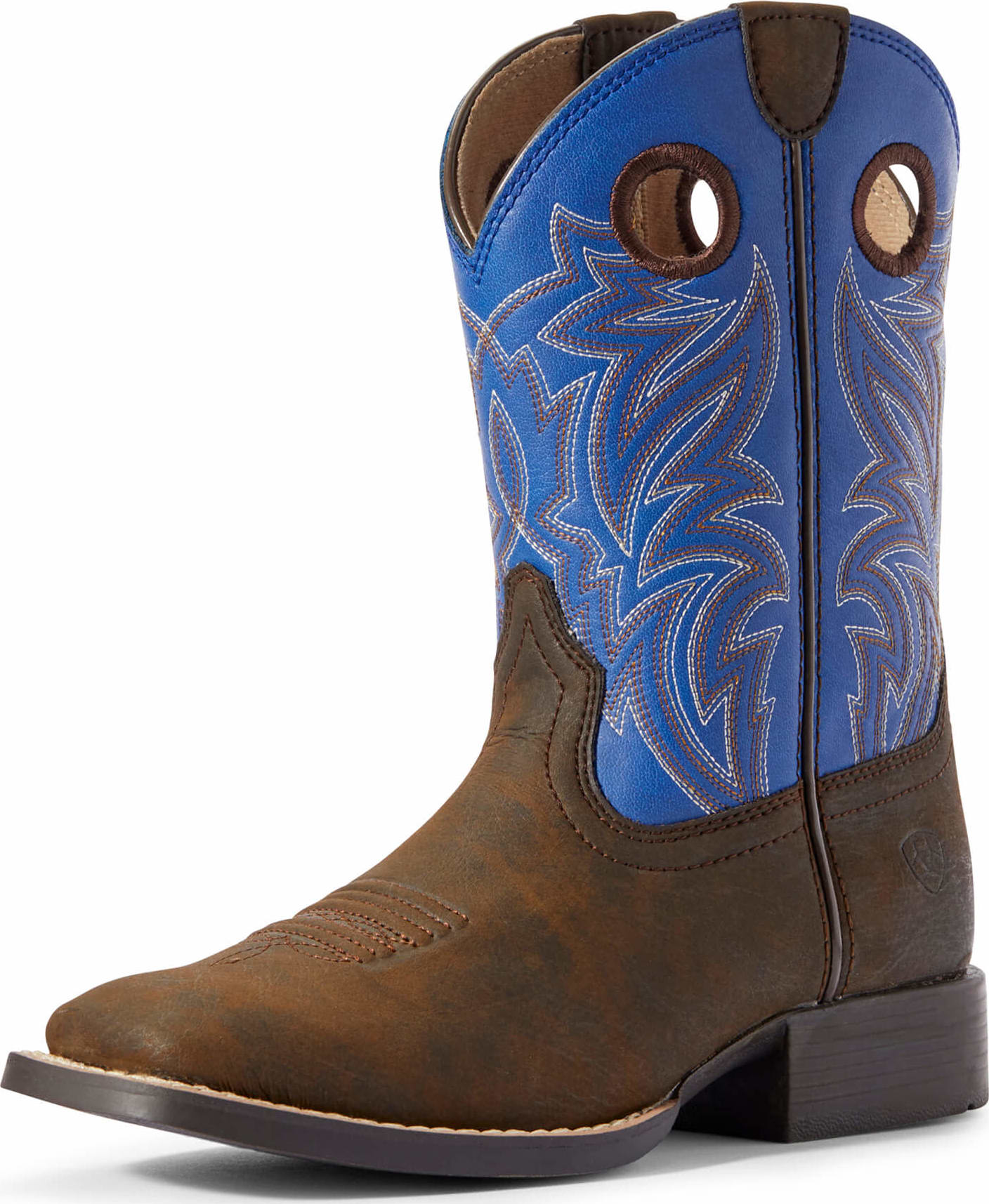 blue ariat cowgirl boots