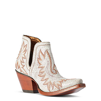 Ariat Women's Dixon Bright Light Western Shorty Boot #6