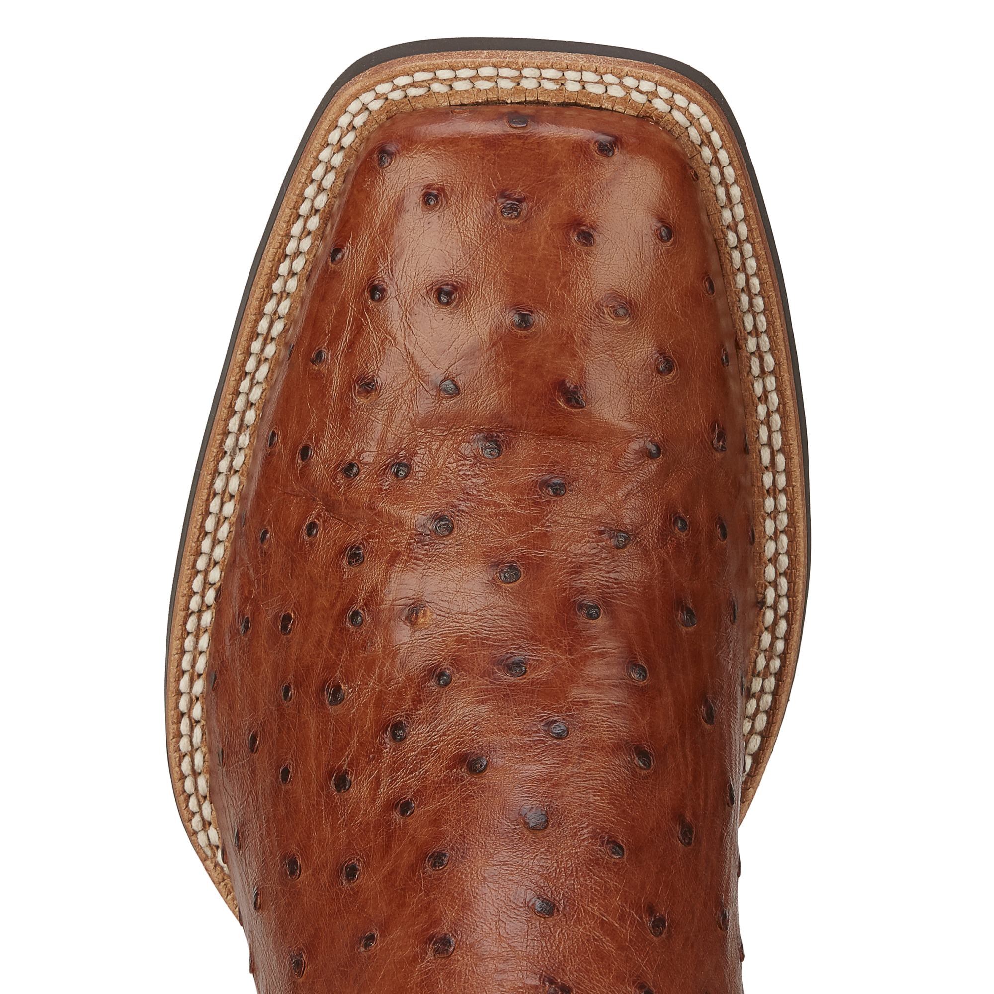 Pungo Ridge - Ariat Quantum Classic Full-Quill Ostrich Boots - Brandy ...