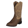 Ariat Men's Heritage Stockman Boots - Tumbled Brown/Beige