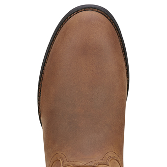 Ariat Men's Heritage Roper Boots- Distressed Brown #2