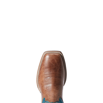 Ariat Men's Valor Ultra Western Boots - Dark Tan #4