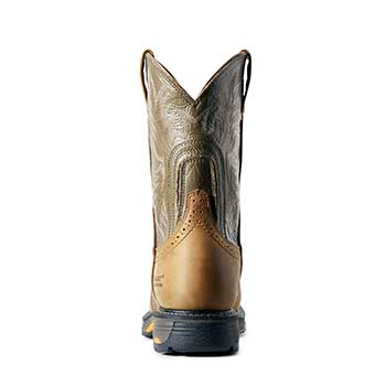 Ariat Men's Workhog Pull-On Work Soft Toe Boots - Aged Bark #5