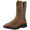 Ariat Men's Sierra Square Toe Steel Toe Boots - Aged Bark
