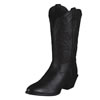 Ariat Womens Heritage Western R Toe Boots - Black Deertan