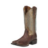 Ariat Ladies Round Up Wide Square Toe Boots - Yukon Brown/Bronze