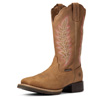Ariat Women's Hybrid Rancher Waterproof Western Boot - Pebbled Tan