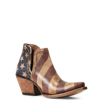Ariat Women's Dixon Old Patriot Shorty Boot #6