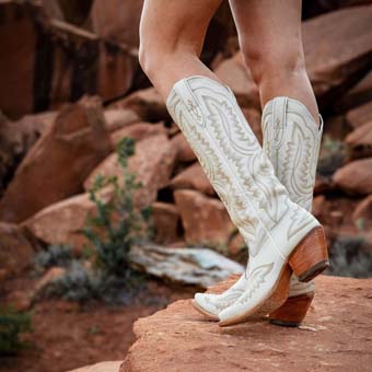 Ariat Women's Casanova Western Boot - Blanco #6