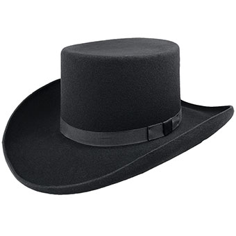Bailey Frontier Dillinger Wool Hat - Black #1