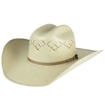 Bailey Koslo II Two-Tone 15X Straw Hat - Natural/Silverbelly