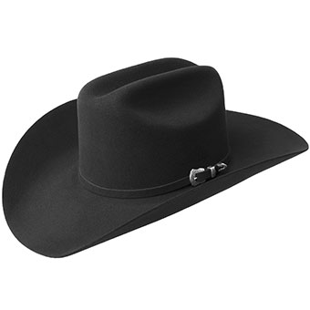 Bailey Western Pageant II 2X Felt Hat - Black