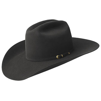 Bailey 10X Gage Western Felt Hat - Black #1