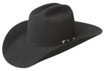 Bailey 20X Stellar Western Felt Hat - Black