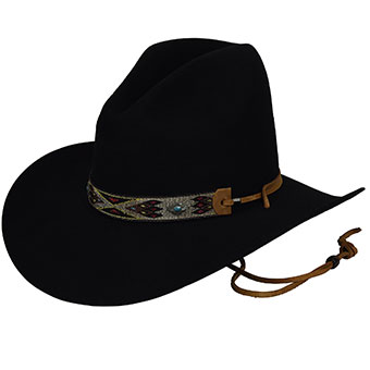 Bailey Hickstead Wool Hat - Black #1