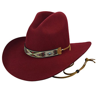 Bailey Hickstead Wool Hat - Cranberry #1