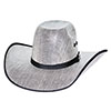 Bullhide Shades of Black 50X Straw Hat - Size 7 3/8