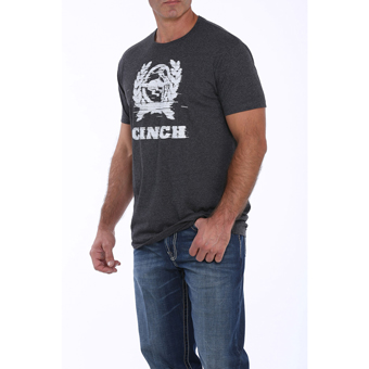 Pungo Ridge - Cinch Men's S/S Tee Shirt - Heather Black, Cinch Men's ...