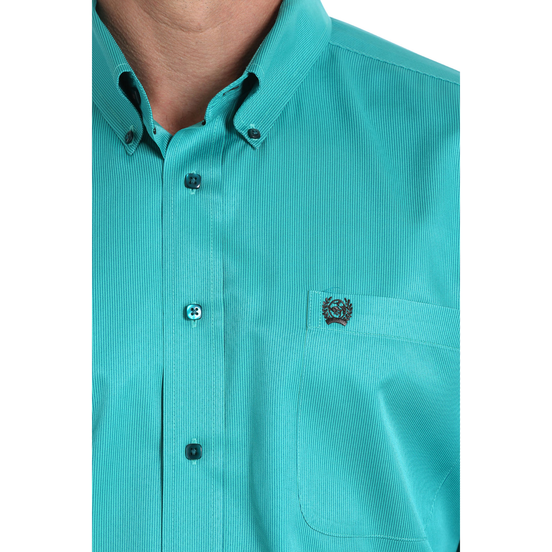 Pungo Ridge - Cinch Men's L/S Stripe Button-Down Shirt - Teal, Cinch ...