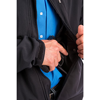 Cinch Men's Bonded Concealed Carry Jacket - Black #4