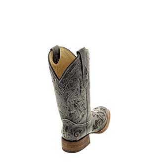 Corral Women's Black Snake Inlay Boots #4