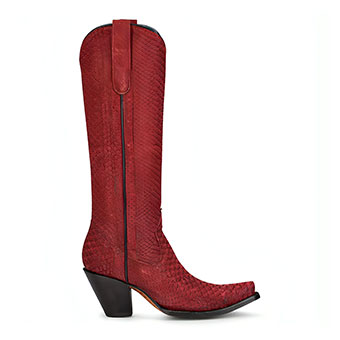 Corral Women's Red Python Tall Boots #2