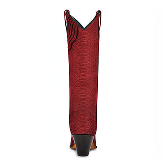 Corral Women's Red Python Tall Boots #3