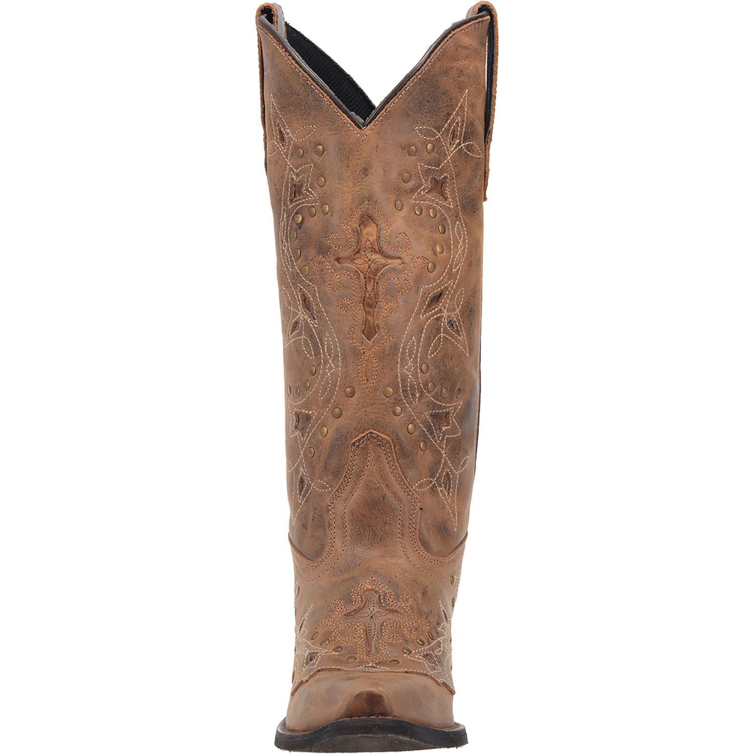 Pungo Ridge - Laredo Women's Cross Point Western Boots - Brown Rust ...