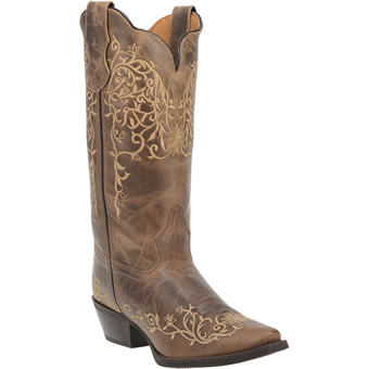 Pungo Ridge - Laredo Women's Jasmine Boots - Taupe Distressed, Women's ...