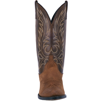 Laredo Women's Kadi Western Boots - Tan Distressed #5
