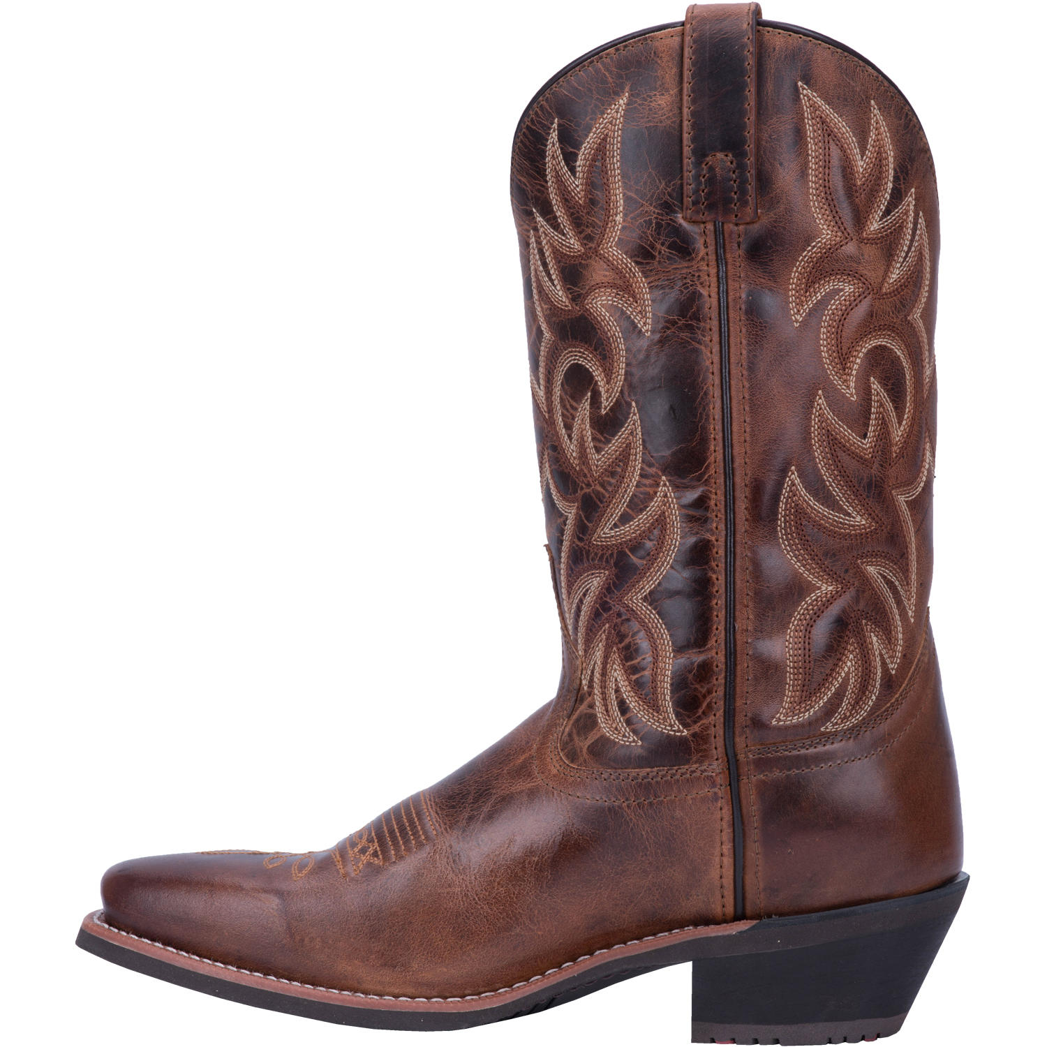 Pungo Ridge - Laredo Men's Breakout Leather Western Boots - Rust, Men's ...