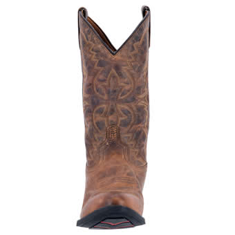 Laredo Men's Birchwood Leather R Toe Boots - Tan #2