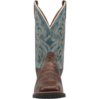 Laredo Men's Bisbee Boots - Brown/Blue #7
