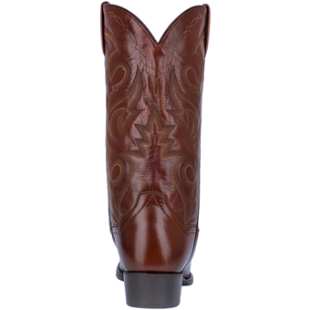 Dan Post Men's Milwaukee Leather R Toe Western Boots - Antique Tan #4
