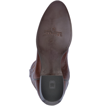 Dan Post Men's Milwaukee Leather R Toe Western Boots - Antique Tan #7