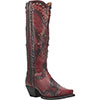 Dan Post Women's Daredevil Tall Leather Fashion Boots - Red