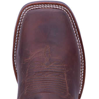 Dan Post Men's Cowboy Certified Winslow Boots - Dark Brown/Blue #6
