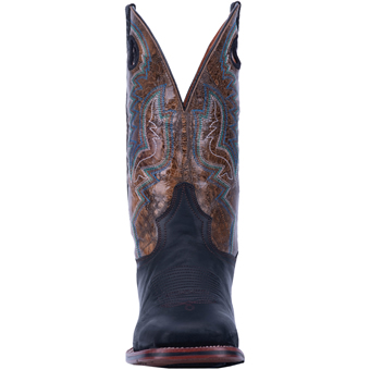 Dan Post Men's Cowboy Certified Deuce Boots - Black/Brown #5