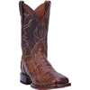 Dan Post Cowboy Certified Men's Kingsly Caiman Belly Western Boots - Apache/Chocolate