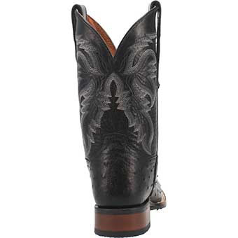 Dan Post Cowboy Certified Alamosa Full Quill Ostrich Boots - Black #4