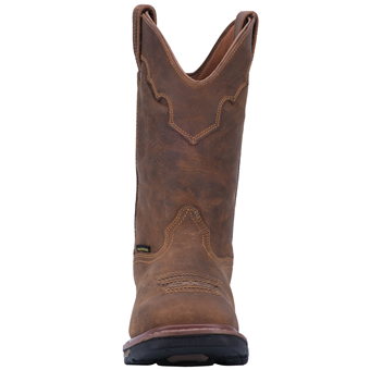 Dan Post Men's Blayde Waterproof Work Boots - Saddle Tan #5