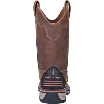 Dan Post Men's Blayde Steel Toe Work Boots - Saddle Tan #4