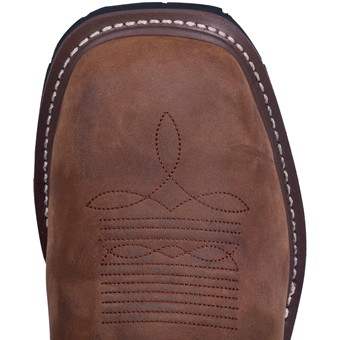 Dan Post Men's Nogales Waterproof Work Boots - Tan Distressed #6